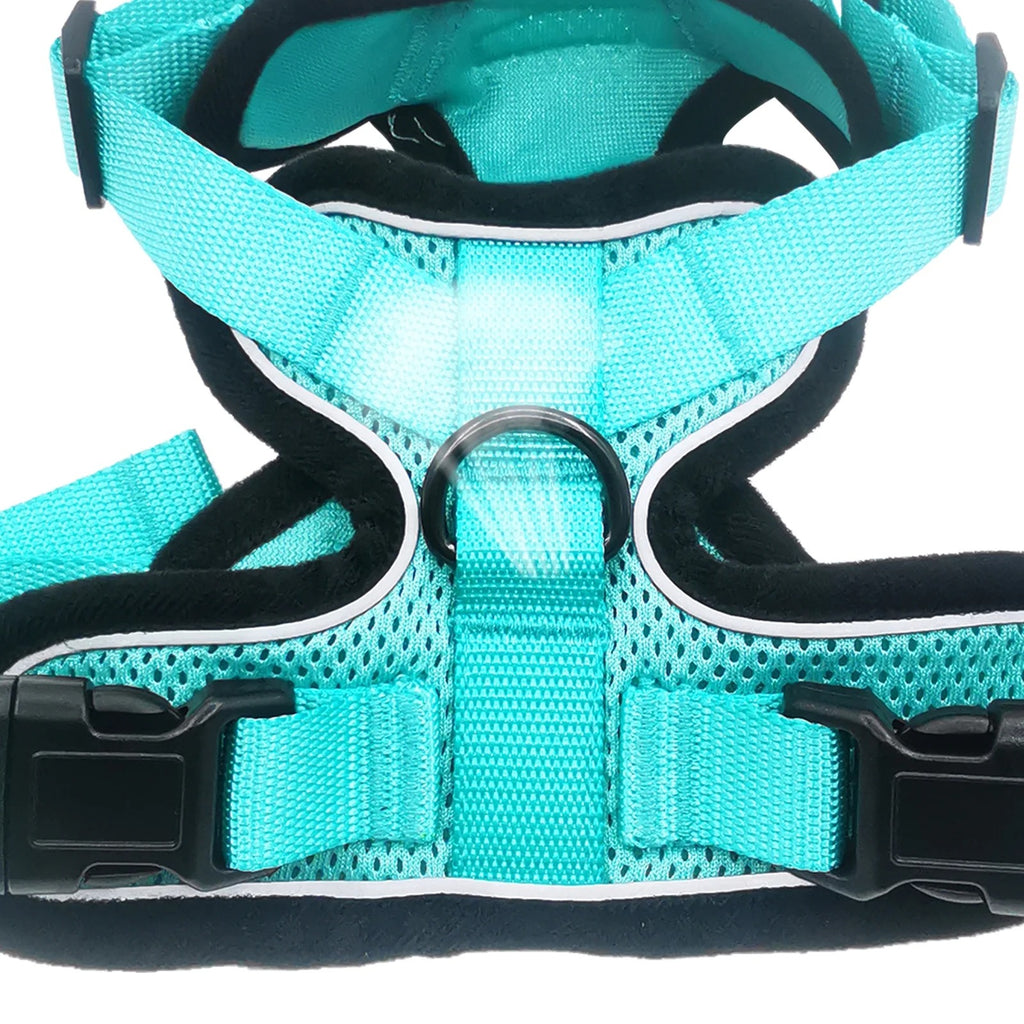 Escape Proof Cat Harness and Leash Set for Walking | Adjustable Breathable Mesh Vest with Reflective Safety Details | Secure Outdoor Jacket for Adult Cats