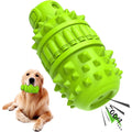 Durable Squeaky Dog Chew Toy for Aggressive Chewers, Tough Natural Rubber Interactive Chew Toy for Large and Medium Dogs, Teeth Grinding & Mental Stimulation