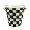 Courtly Check Design Enamel Wine Cooler