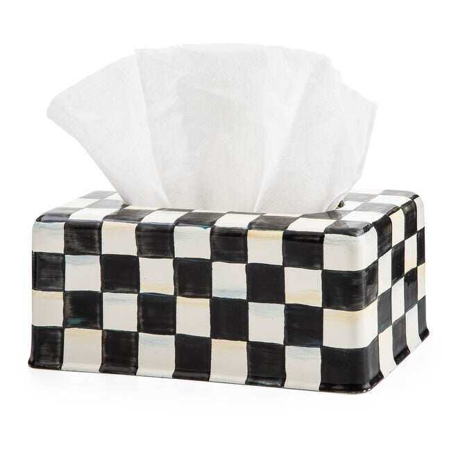 Courtly Check Enamel Bath Collection